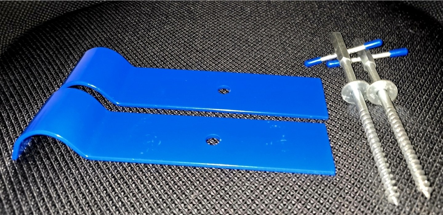 2× Front Bar Anchors + 2× Ice Screws